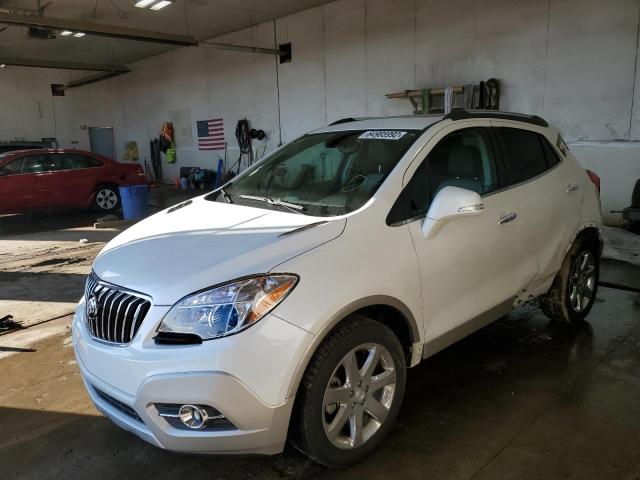 KL4CJGSB6EB627874 - 2014 BUICK ENCORE WHITE photo 2