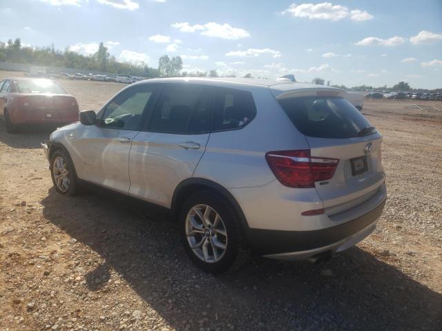 5UXWX9C53D0A31428 - 2013 BMW X3 XDRIVE2 SILVER photo 3