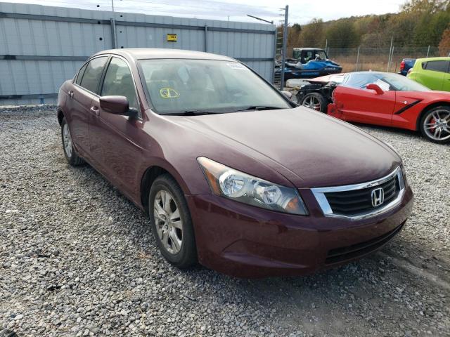 1HGCP264X8A019239 - 2008 HONDA ACCORD LXP BURGUNDY photo 1