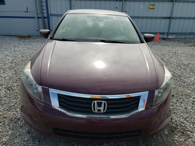 1HGCP264X8A019239 - 2008 HONDA ACCORD LXP BURGUNDY photo 9