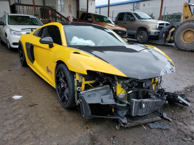 WUAKBAFX0H7904014 - 2017 AUDI R8 5.2 PLU YELLOW photo 1