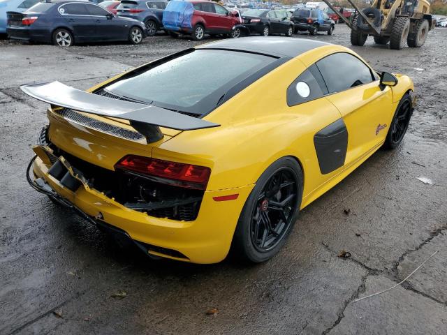 WUAKBAFX0H7904014 - 2017 AUDI R8 5.2 PLU YELLOW photo 4