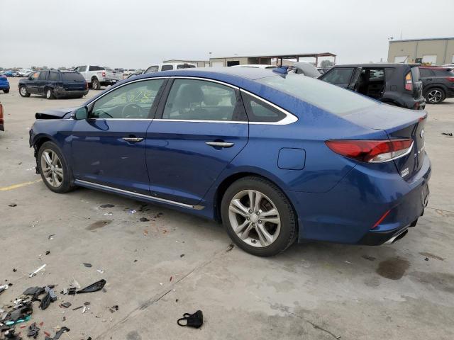 5NPE34AF7JH633462 - 2018 HYUNDAI SONATA SPO BLUE photo 2