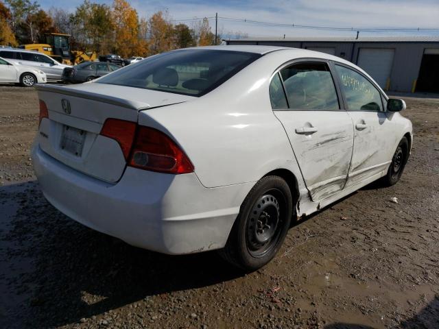 2HGFA16968H530310 - 2008 HONDA CIVIC EXL 白色 照片 4