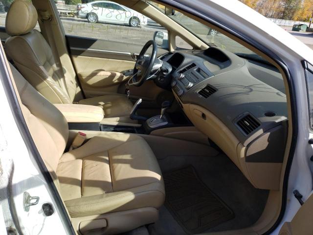 2HGFA16968H530310 - 2008 HONDA CIVIC EXL 白色 照片 5