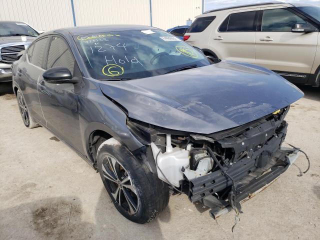 3N1AB8CVXLY311274 - 2020 NISSAN SENTRA SV GRAY photo 1