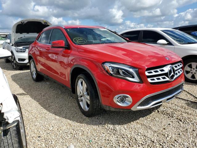 WDCTG4EB1KJ579307 - 2019 MERCEDES-BENZ GLA 250 RED photo 1