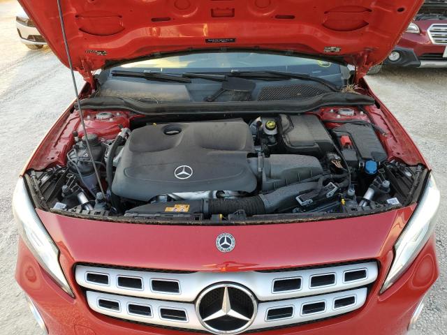 WDCTG4EB1KJ579307 - 2019 MERCEDES-BENZ GLA 250 RED photo 7