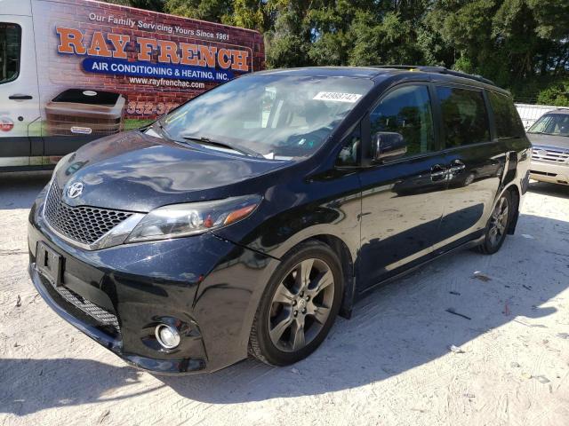 5TDXK3DC3FS603867 - 2015 TOYOTA SIENNA SPO BLACK photo 2