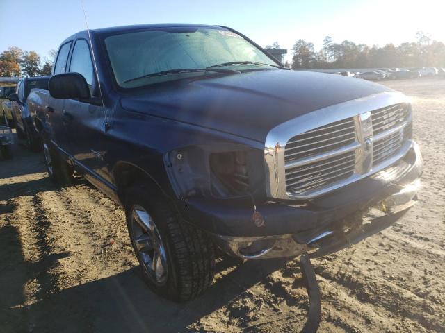 1D7HU18N38J188523 - 2008 DODGE RAM 1500 S BLUE photo 1