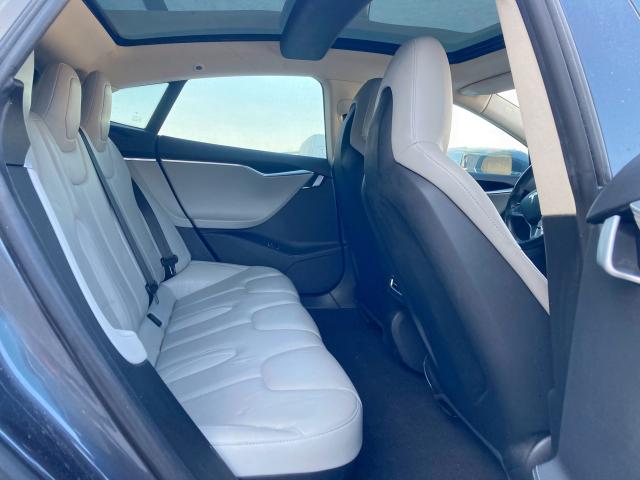 5YJSA1S18EFP65094 - 2014 TESLA MODEL S Մոխրագույն լուսանկար 6