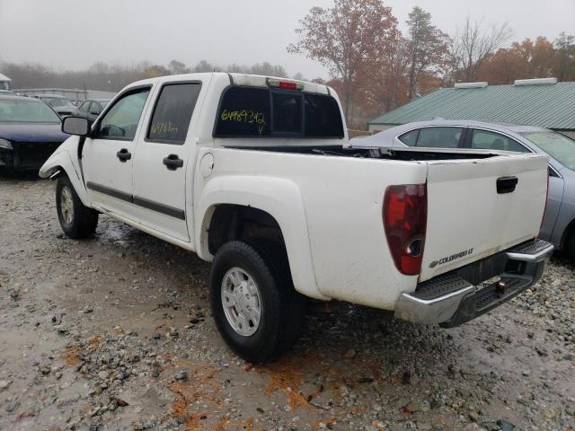 1GCDT43E788219509 - 2008 CHEVROLET COLORADO L WHITE photo 3