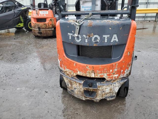 68521 - 2015 TOYOTA FORKLIFT ORANGE photo 7