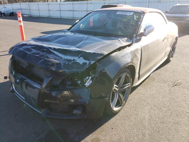 WAUVGAFH1AN020053 - 2010 AUDI S5 PRESTIG BLACK photo 2