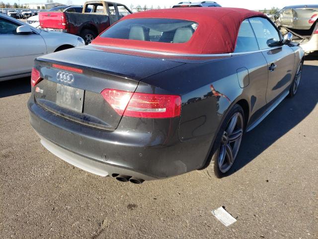 WAUVGAFH1AN020053 - 2010 AUDI S5 PRESTIG BLACK photo 4