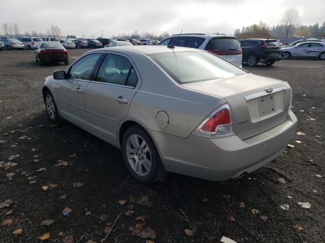 3FAHP08119R119366 - 2009 FORD FUSION SEL BEIGE photo 3