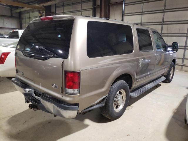 1FMNU40S3YEC17233 - 2000 FORD EXCURSION BEIGE photo 4