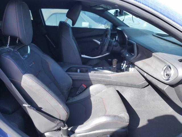 1G1FJ1R60K0117805 - 2019 CHEVROLET CAMARO ZL1 蓝色 照片 5