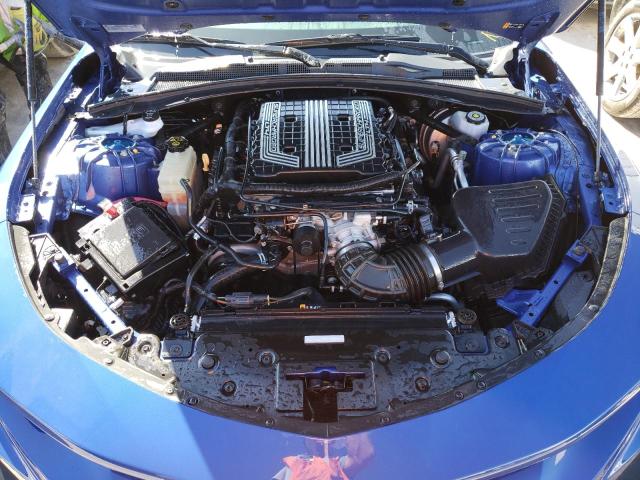 1G1FJ1R60K0117805 - 2019 CHEVROLET CAMARO ZL1 蓝色 照片 7