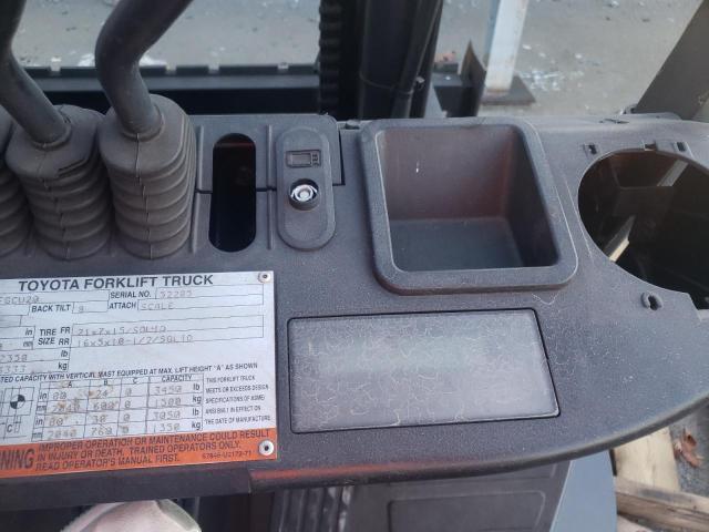 52285 - 2014 TOYOTA FORKLIFT ORANGE photo 8