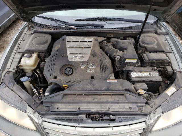 KMHFC46F67A140316 - 2007 HYUNDAI AZERA SE GREEN photo 7