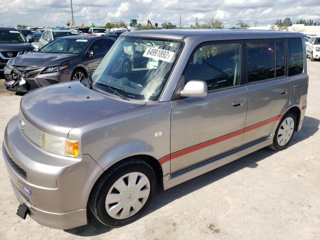 JTLKT324X64038701 - 2006 TOYOTA SCION XB Gümüş fotoğraf 1