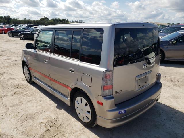 JTLKT324X64038701 - 2006 TOYOTA SCION XB Gümüş fotoğraf 2