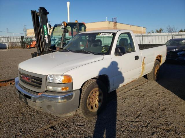 1GTEC14X85Z298679 - 2005 GMC NEW SIERRA WHITE photo 2