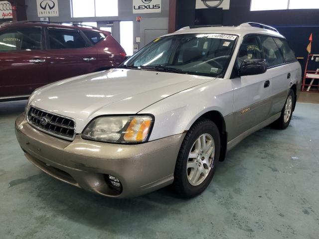 4S3BH675337657070 - 2003 SUBARU LEGACY OUT SILVER photo 2