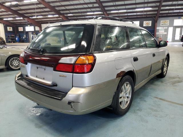 4S3BH675337657070 - 2003 SUBARU LEGACY OUT SILVER photo 4