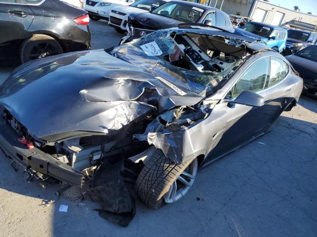 5YJSA1H13EFP54821 - 2014 TESLA MODEL S Grafit foto 9