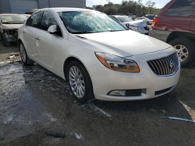 2G4GS5EV8C9190503 - 2012 BUICK REGAL PREM CREAM photo 1