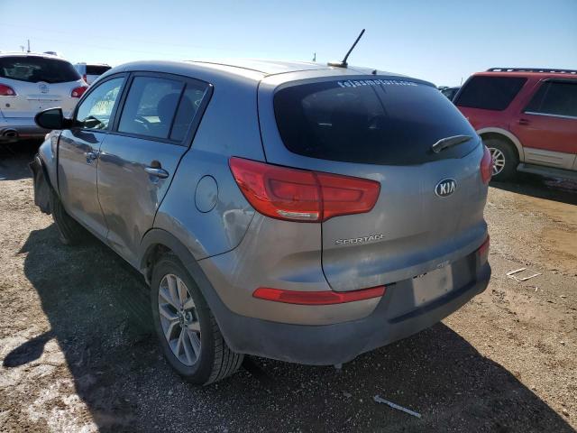 KNDPBCAC7G7864161 - 2016 KIA SPORTAGE L SILVER photo 3