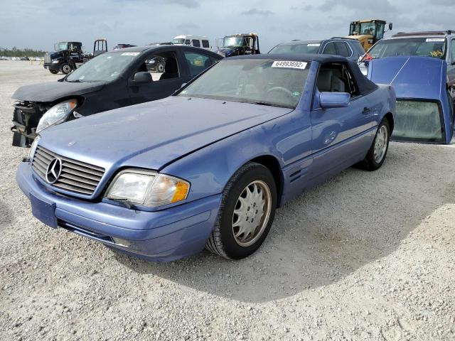 WDBFA63F6VF154158 - 1997 MERCEDES-BENZ SL 320 BLUE photo 2