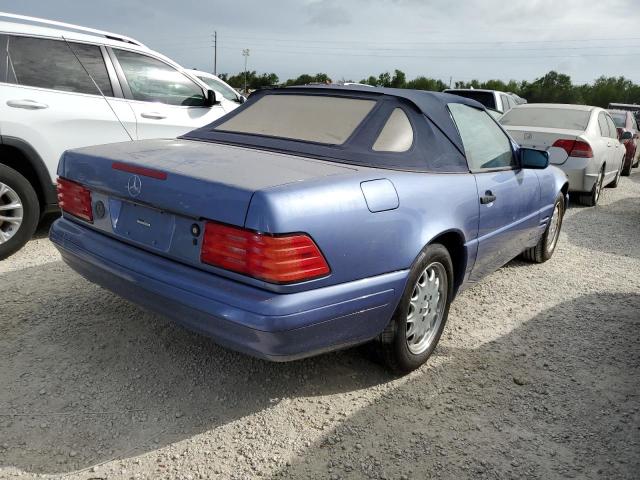 WDBFA63F6VF154158 - 1997 MERCEDES-BENZ SL 320 BLUE photo 4