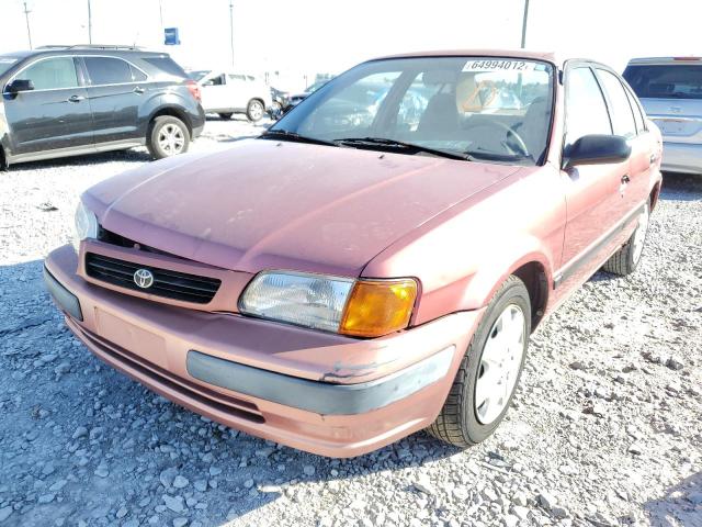 JT2BC52L1V0207789 - 1997 TOYOTA TERCEL CE MAROON photo 2