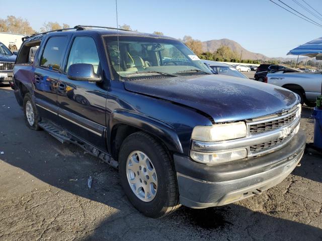 3GNFK16T91G208457 - 2001 CHEVROLET SUBURBAN K BLUE photo 1