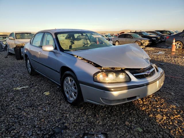 2G1WF52E859395131 - 2005 CHEVROLET IMPALA SILVER photo 1