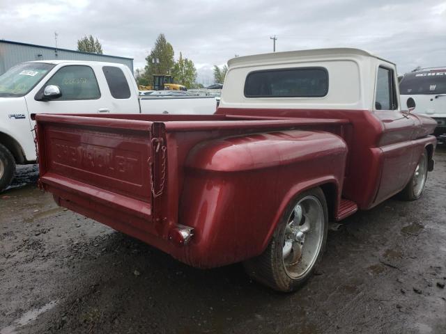 C1445Z168518 - 1965 CHEVROLET PICKUP BURGUNDY photo 4