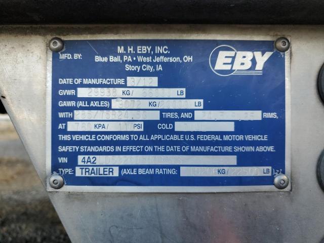 4A2LD5326D3003213 - 2013 EBY TRAILER SILVER photo 10