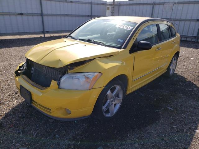 1B3HE78K27D556155 - 2007 DODGE CALIBER R/ YELLOW photo 2