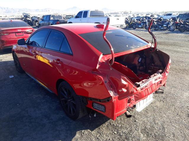 1G6DD5RL8L0154835 - 2020 CADILLAC CT4-V RED photo 3