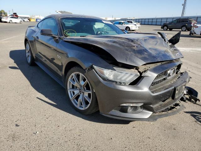 1FA6P8CF7F5351655 - 2015 FORD MUSTANG GT CHARCOAL photo 1