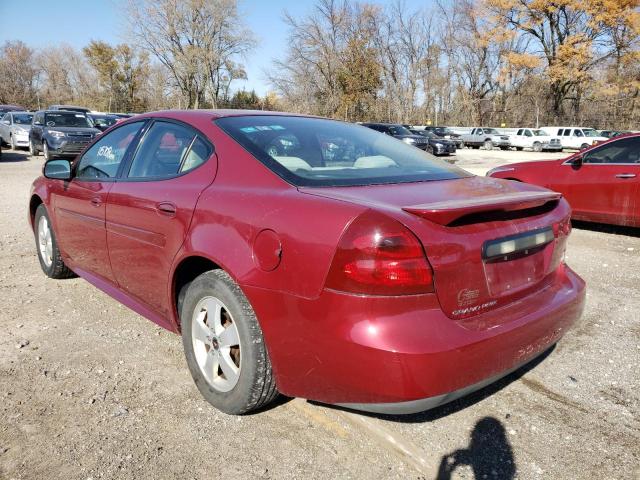 2G2WP552761112454 - 2006 PONTIAC GRAND PRIX ბურგუნდია ფოტო 3