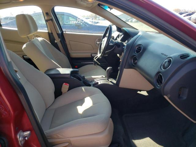 2G2WP552761112454 - 2006 PONTIAC GRAND PRIX ბურგუნდია ფოტო 5