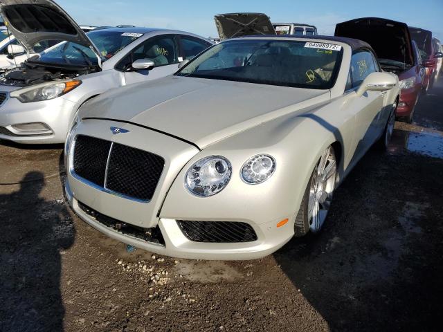 SCBGT3ZA2DC081822 - 2013 BENTLEY CONTINENTA CREAM photo 2