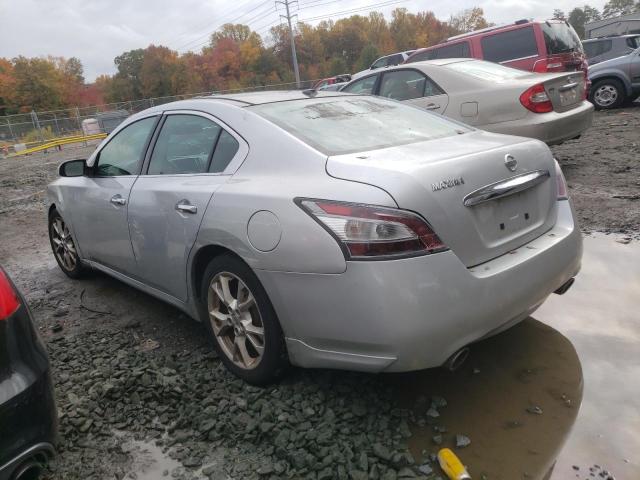 1N4AA5AP4CC811772 - 2012 NISSAN MAXIMA S SILVER photo 3