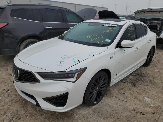 19UDE2F89NA000321 - 2022 ACURA ILX PREMIU WHITE photo 2