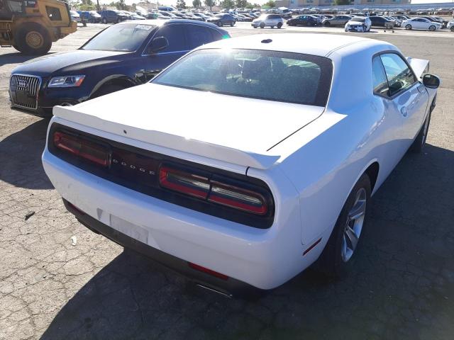 2C3CDZAG2LH230421 - 2020 DODGE CHALLENGER WHITE photo 4