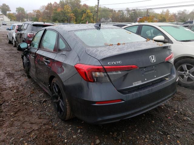 2HGFE2F53NH583002 - 2022 HONDA CIVIC SPOR 黑色 照片 3